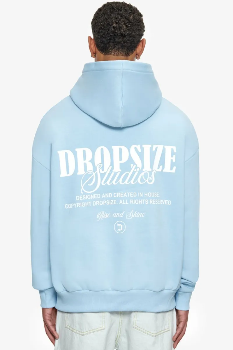 Hoodie<Dropsize Heavy Oversize Studios Hoodie Baby Blue