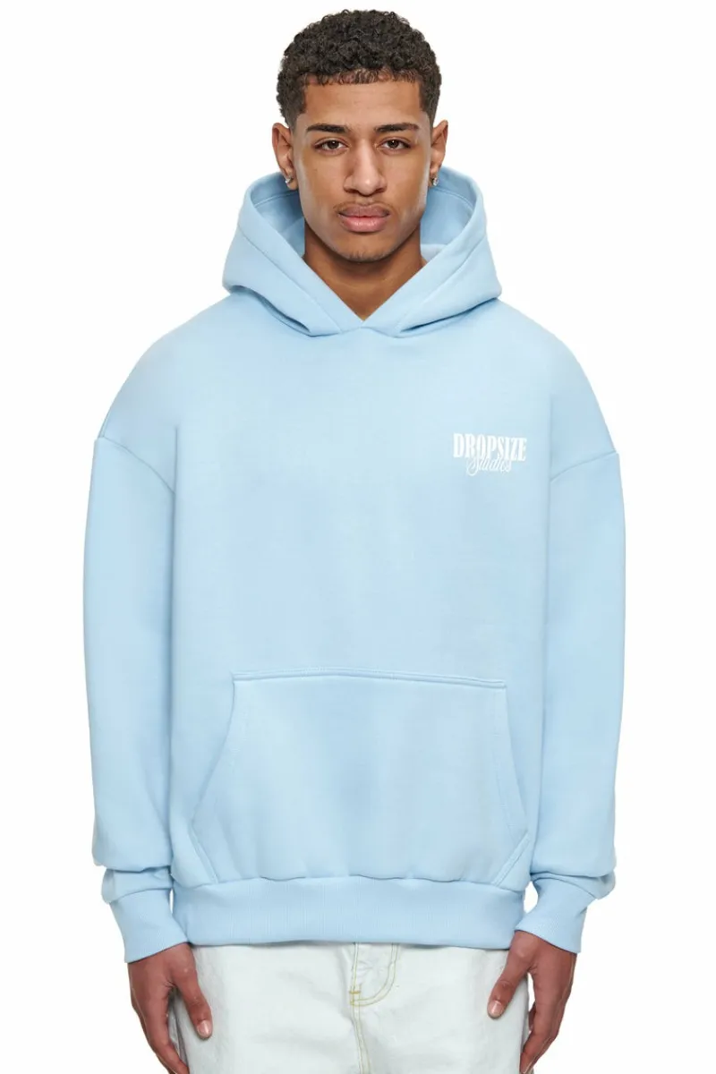 Hoodie<Dropsize Heavy Oversize Studios Hoodie Baby Blue
