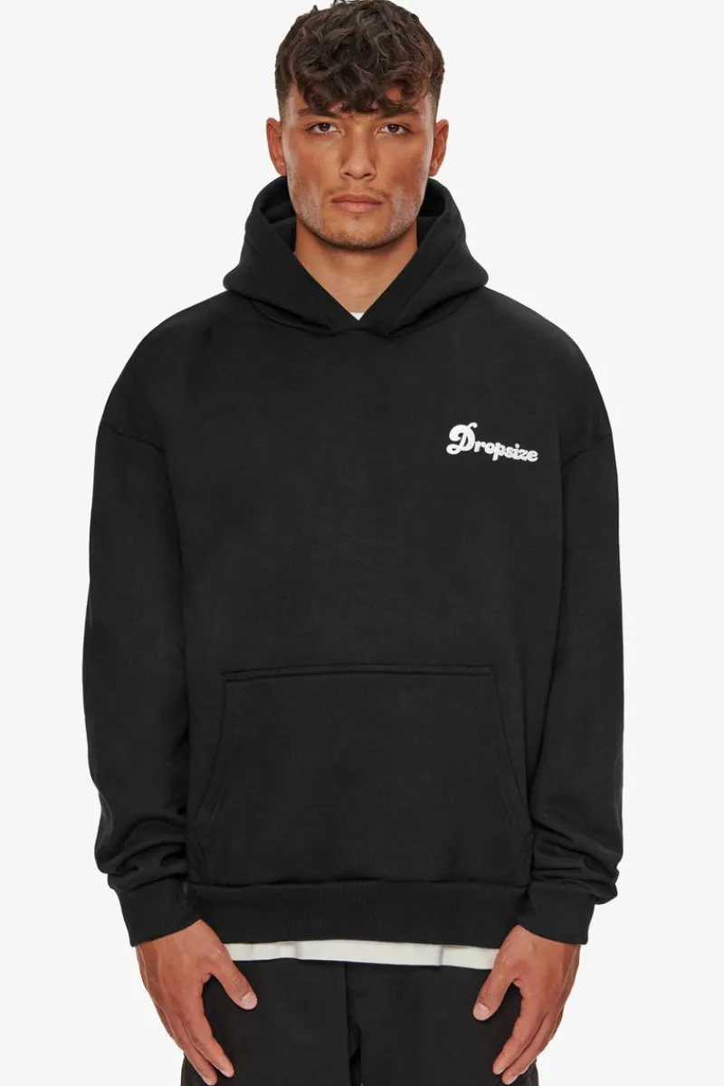 Hoodie<Dropsize Heavy Oversize Dwf Hoodie Black