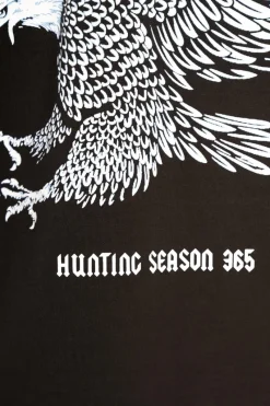 T-Shirt<Dropsize Heavy Oversize Eagle T-Shirt Washed Black
