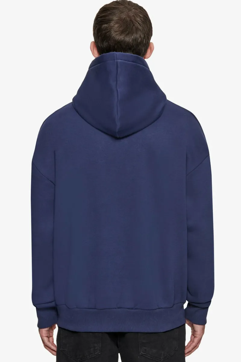 Hoodie<Dropsize Heavy Oversize Embo Hoodie Black Iris