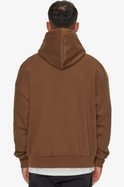 Hoodie<Dropsize Heavy Oversize Embo Hoodie Brown