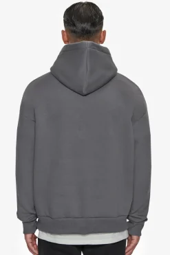 Hoodie<Dropsize Heavy Oversize Embo Hoodie Grey / Cream