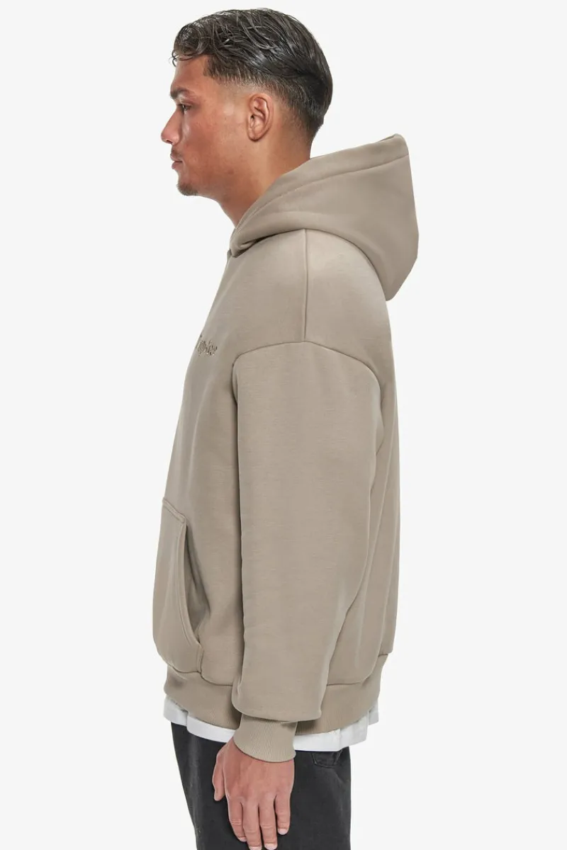 Hoodie<Dropsize Heavy Oversize Embo Hoodie Simply Taupe