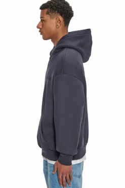 Hoodie<Dropsize Heavy Oversize Embo Hoodie Washed Navy