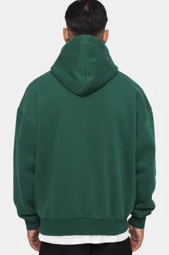 Hoodie<Dropsize Heavy Oversize Embo Hoodie Washed Green