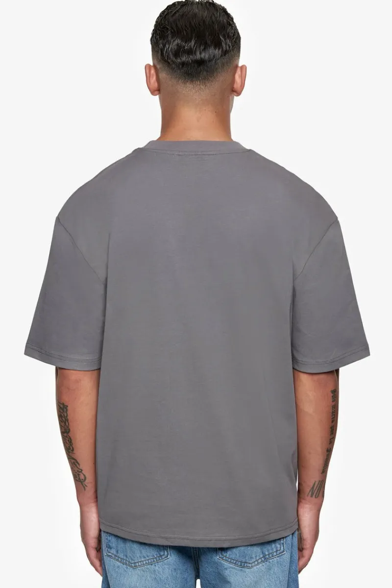 T-Shirt<Dropsize Heavy Oversize Embo T-Shirt Anthrazit