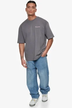 T-Shirt<Dropsize Heavy Oversize Embo T-Shirt Anthrazit