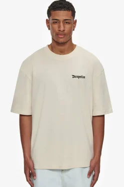 T-Shirt<Dropsize Heavy Oversize Embo T-Shirt Coconut Milk