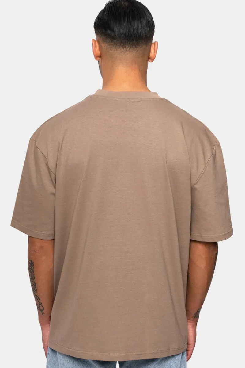 T-Shirt<Dropsize Heavy Oversize Embo Tshirt Silver Mink