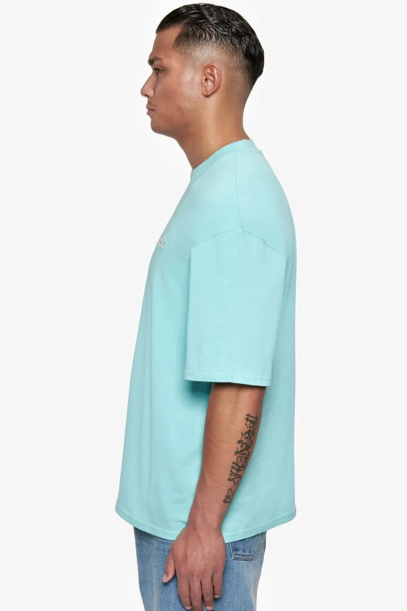 T-Shirt<Dropsize Heavy Oversize Embo T-Shirt Turquois