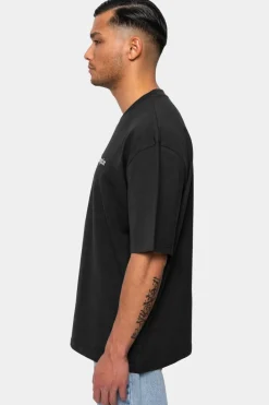 T-Shirt<Dropsize Heavy Oversize Embo Tshirt V2 Washed Black