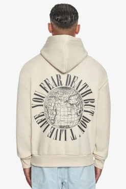 Hoodie<Dropsize Heavy Oversize Fear Death Hoodie Coconut Milk