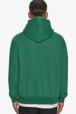 Hoodie<Dropsize Heavy Oversize Flat Front Embo Hoodie Washed Green