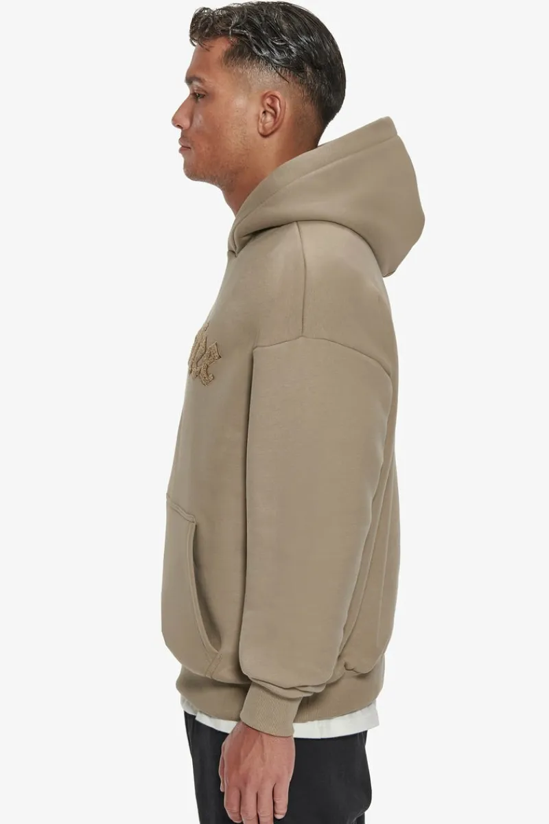 Hoodie<Dropsize Heavy Oversize Frottee Embo Hoodie Weathered Teak