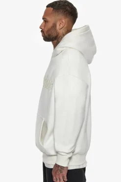 Hoodie<Dropsize Heavy Oversize Frottee Embo Hoodie Cream