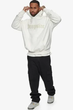 Hoodie<Dropsize Heavy Oversize Frottee Embo Hoodie Cream