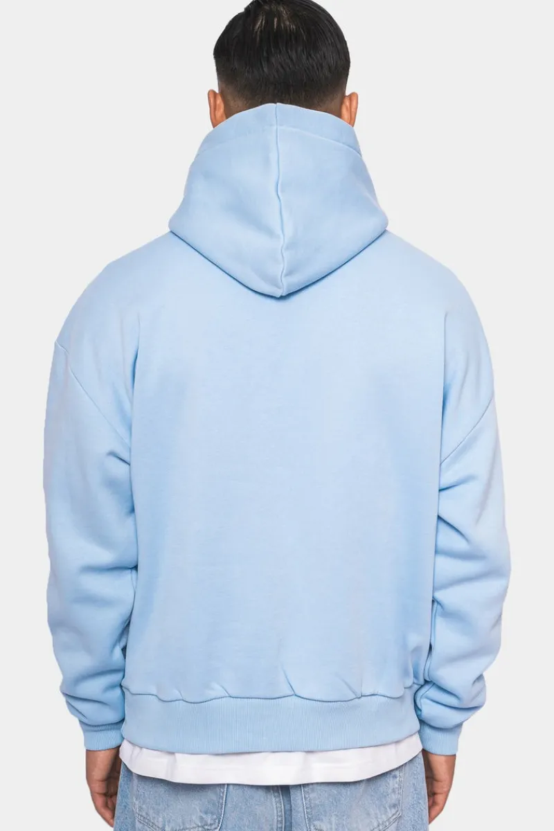 Hoodie<Dropsize Heavy Oversize Frottee Embo Hoodie Baby Blue