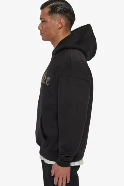 Hoodie<Dropsize Heavy Oversize Frottee Embo Hoodie Black