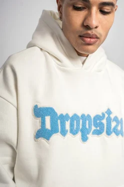 Hoodie<Dropsize Heavy Oversize Frottee Embo Hoodie Cream White