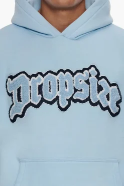 Hoodie<Dropsize Heavy Oversize Frottee Hoodie Baby Blue