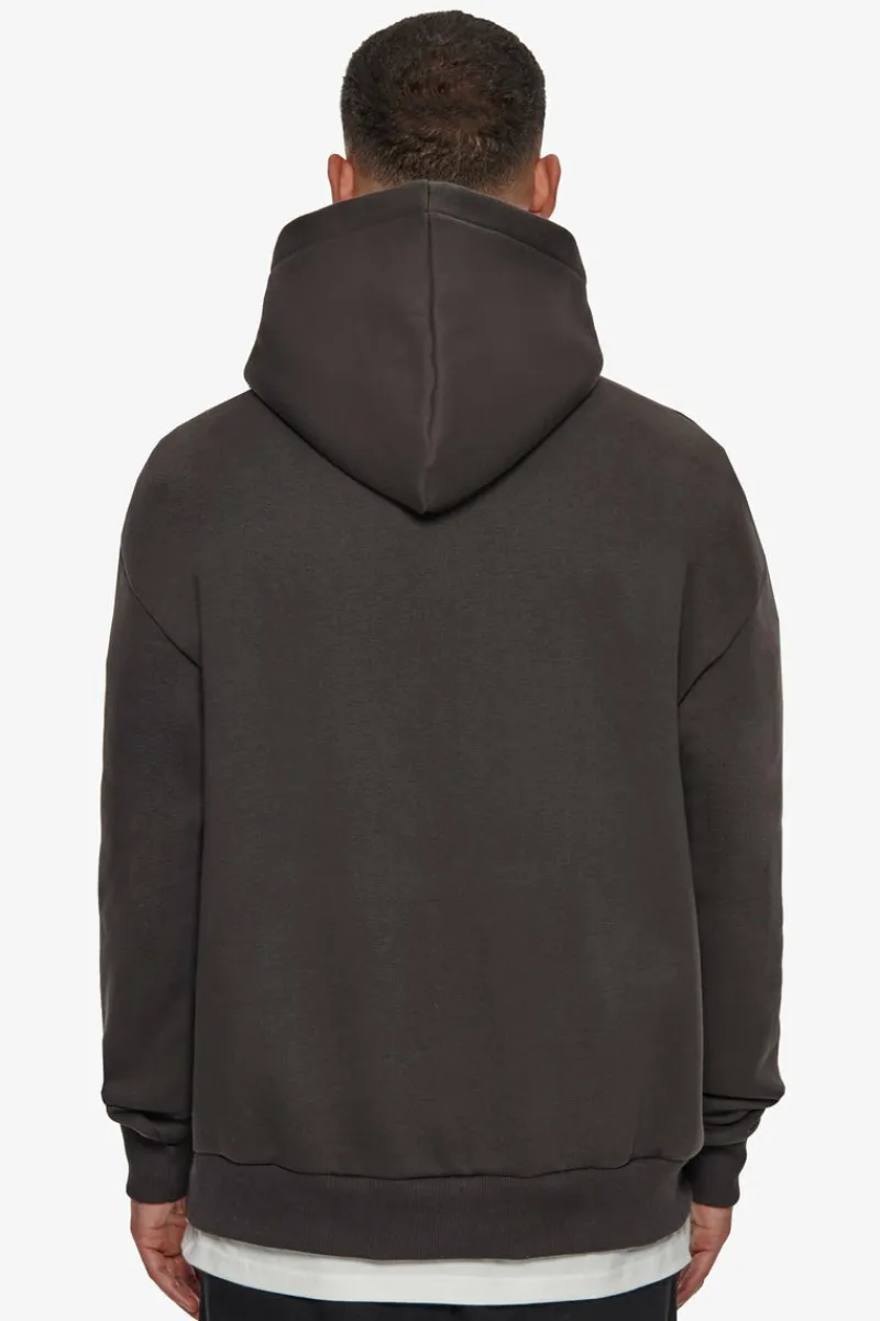 Hoodie<Dropsize Heavy Oversize Frottee Hoodie Washed Black