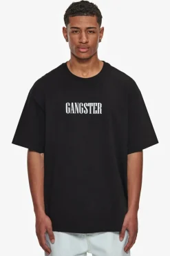 T-Shirt<Dropsize Heavy Oversize Gangster T-Shirt Black