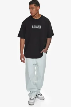 T-Shirt<Dropsize Heavy Oversize Gangster T-Shirt Black