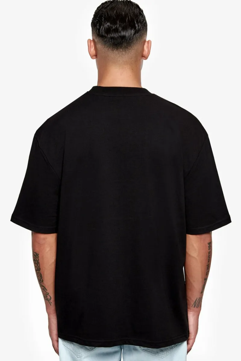 T-Shirt<Dropsize Heavy Oversize Hd Logo T-Shirt Black