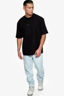 T-Shirt<Dropsize Heavy Oversize Hd Logo T-Shirt Black
