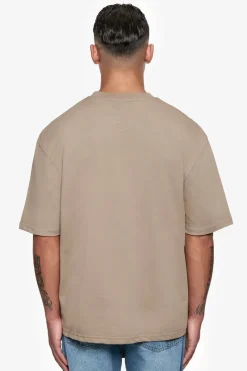 T-Shirt<Dropsize Heavy Oversize Hd Logo T-Shirt Teak