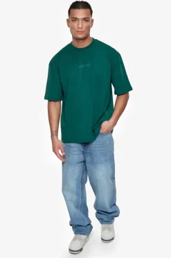 T-Shirt<Dropsize Heavy Oversize Hd Logo T-Shirt Green