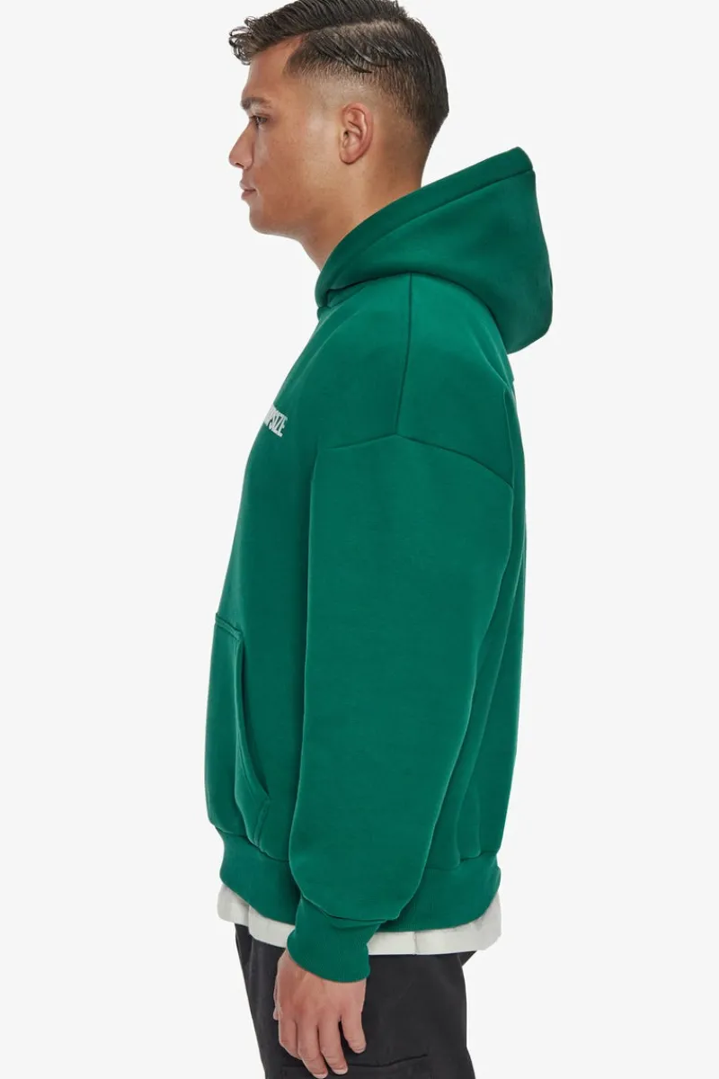 Hoodie<Dropsize Heavy Oversize Hd Print Hoodie Green / White