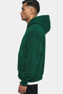 Hoodie<Dropsize Heavy Oversize Hd Print Hoodie Green