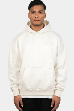 Hoodie<Dropsize Heavy Oversize Hd Print Hoodie Cream White
