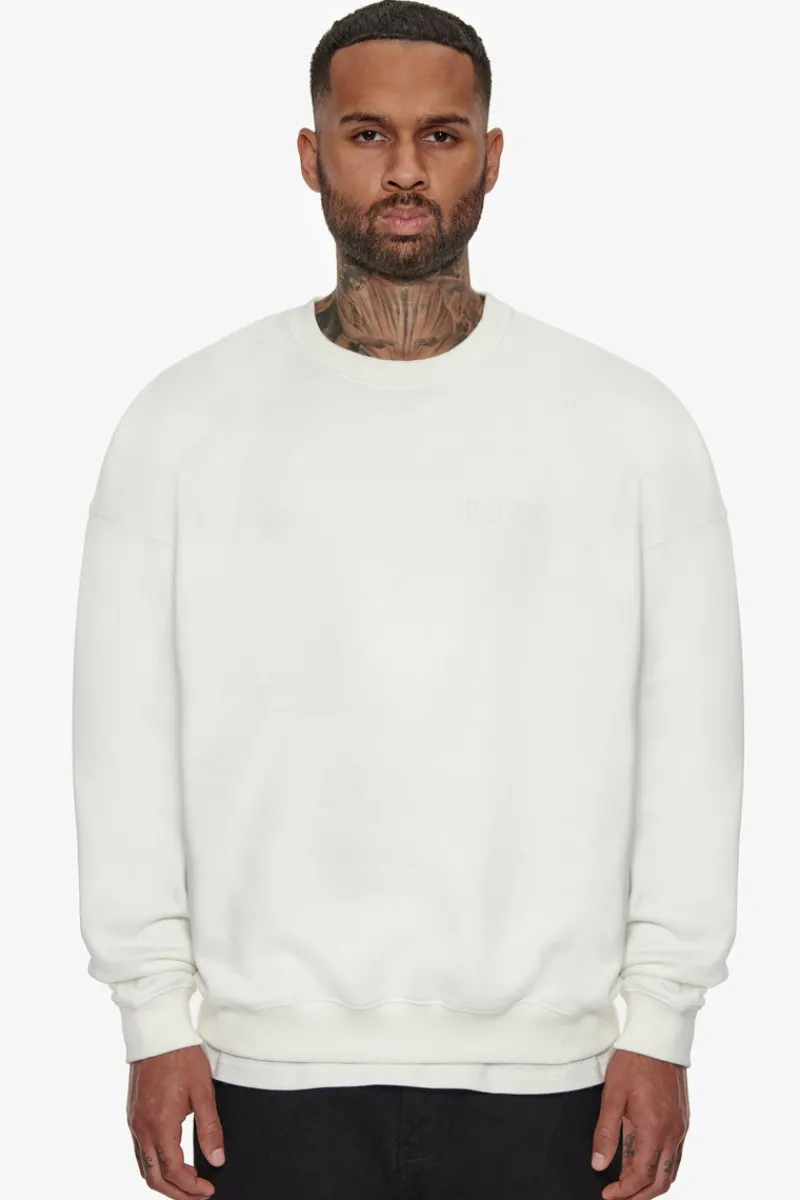 Sweater<Dropsize Heavy Oversize Hd Print Sweater Cream