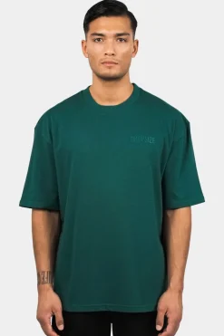 T-Shirt<Dropsize Heavy Oversize Hd Print T-Shirt Green