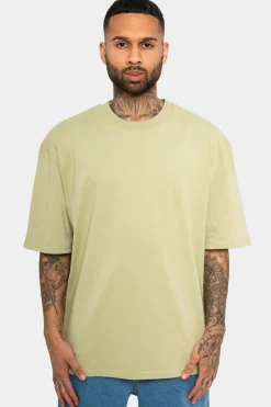 T-Shirt<Dropsize Heavy Oversize Hd Print T-Shirt Pistachio