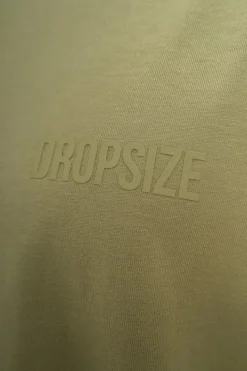 T-Shirt<Dropsize Heavy Oversize Hd Print T-Shirt Pistachio