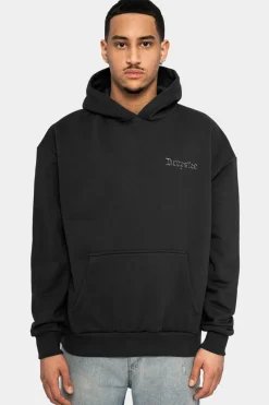 Hoodie<Dropsize Heavy Oversize Hoodie Crew Love V2 Washed Black