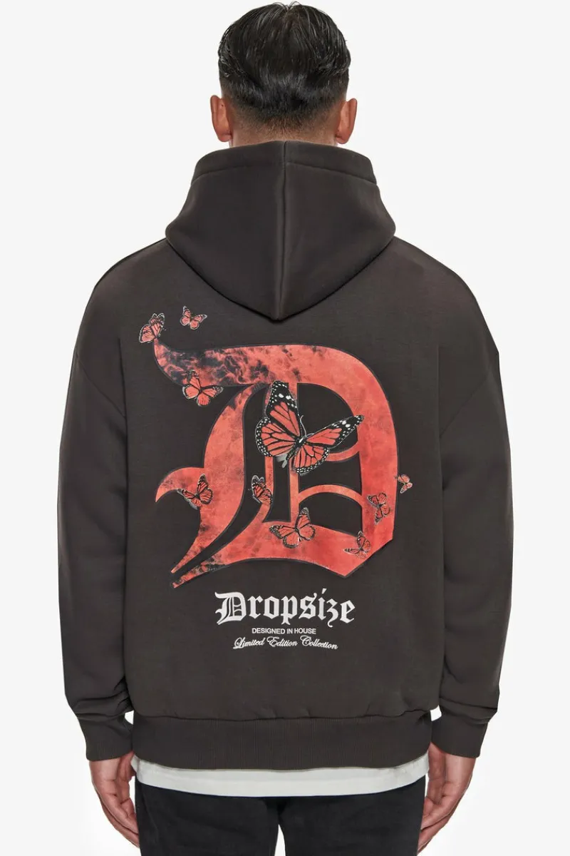 Hoodie<Dropsize Heavy Oversize In House Hoodie Washed Black