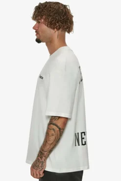 T-Shirt<Dropsize Heavy Oversize Legends Never Die T-Shirt Cream White