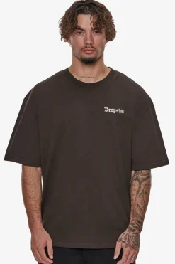 T-Shirt<Dropsize Heavy Oversize Legends Never Die T-Shirt Washed Black