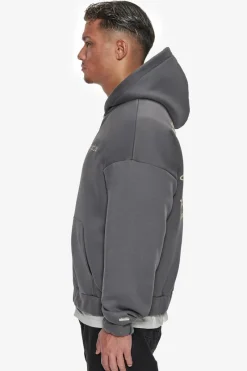 Zipper<Dropsize Heavy Oversize Legends Zip Hoodie Grey