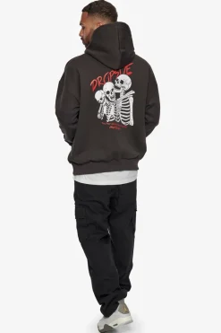 Hoodie<Dropsize Heavy Oversize Live Life Hoodie Washed Black