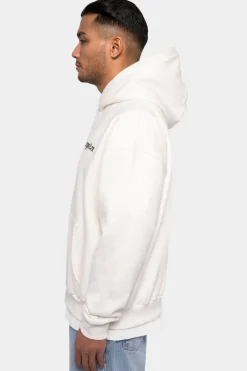 Hoodie<Dropsize Heavy Oversize Logo Backprint Hoodie Cream White