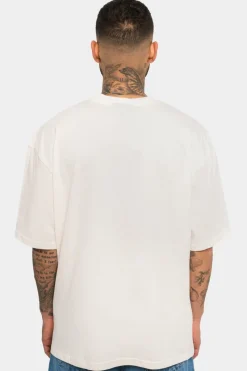 T-Shirt<Dropsize Heavy Oversize Logo T-Shirt Coconut Cream