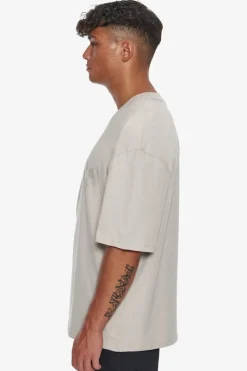 T-Shirt<Dropsize Heavy Oversize Logo T-Shirt Moonbeam