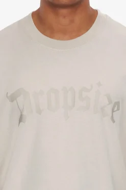 T-Shirt<Dropsize Heavy Oversize Logo T-Shirt Moonbeam