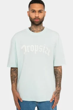 T-Shirt<Dropsize Heavy Oversize Logo T-Shirt Salt Air